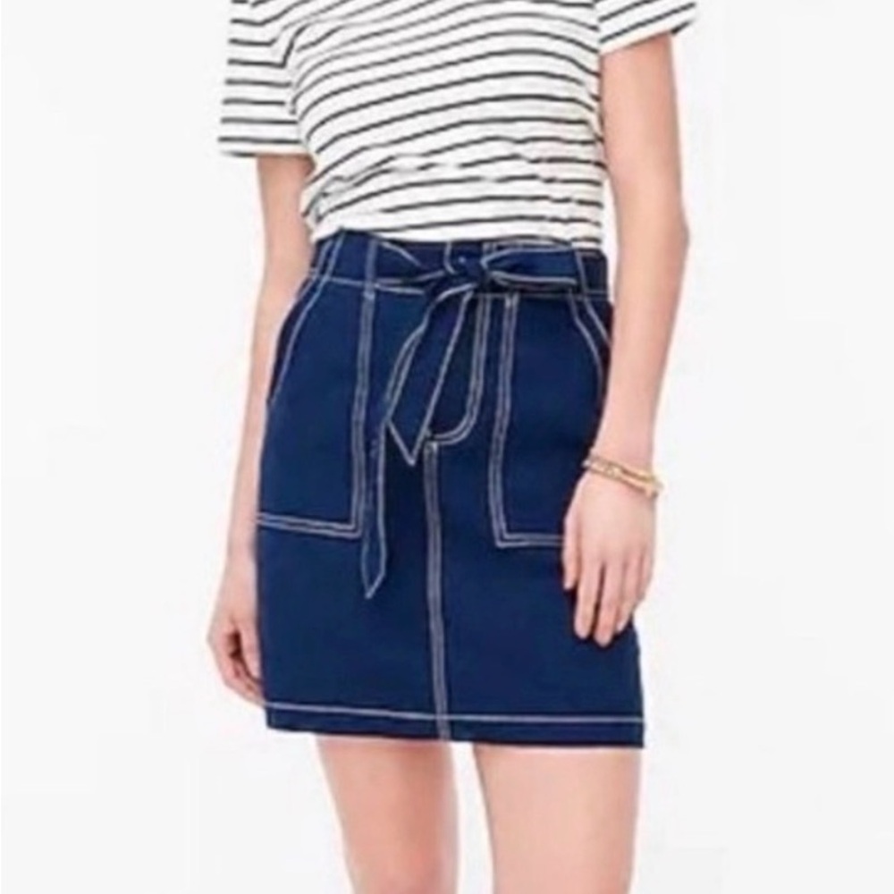 J. Crew Navy Blue Women's Skirt